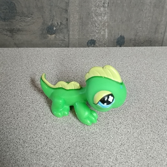 Littlest Pet Shop Iguana Lizard Figures Mini Animals Hasbro 2007 - Picture 3 of 6